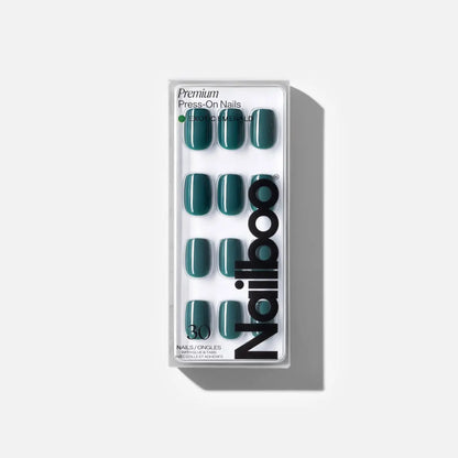 Exotic Emerald Press On (Square) Nailboo®