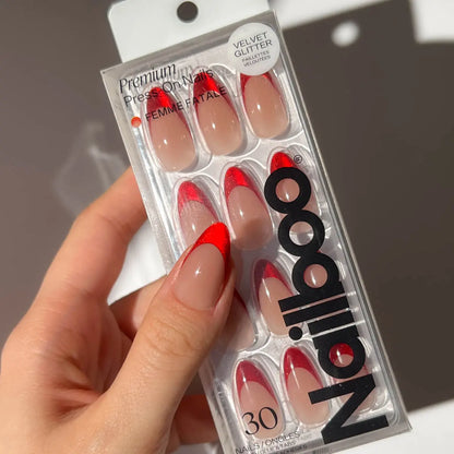 Femme Fatale Press On (Almond) Nailboo®