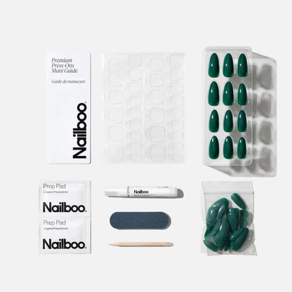Fir Real Press On (Almond) Nailboo®