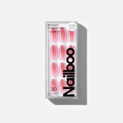 Glow Up Press On (Almond) Nailboo®