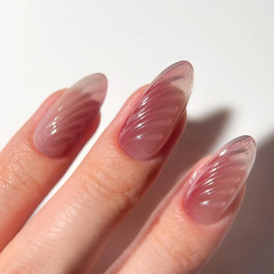 High Society Press On (Almond) Nailboo®