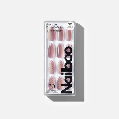 High Society Press On (Almond) Nailboo®