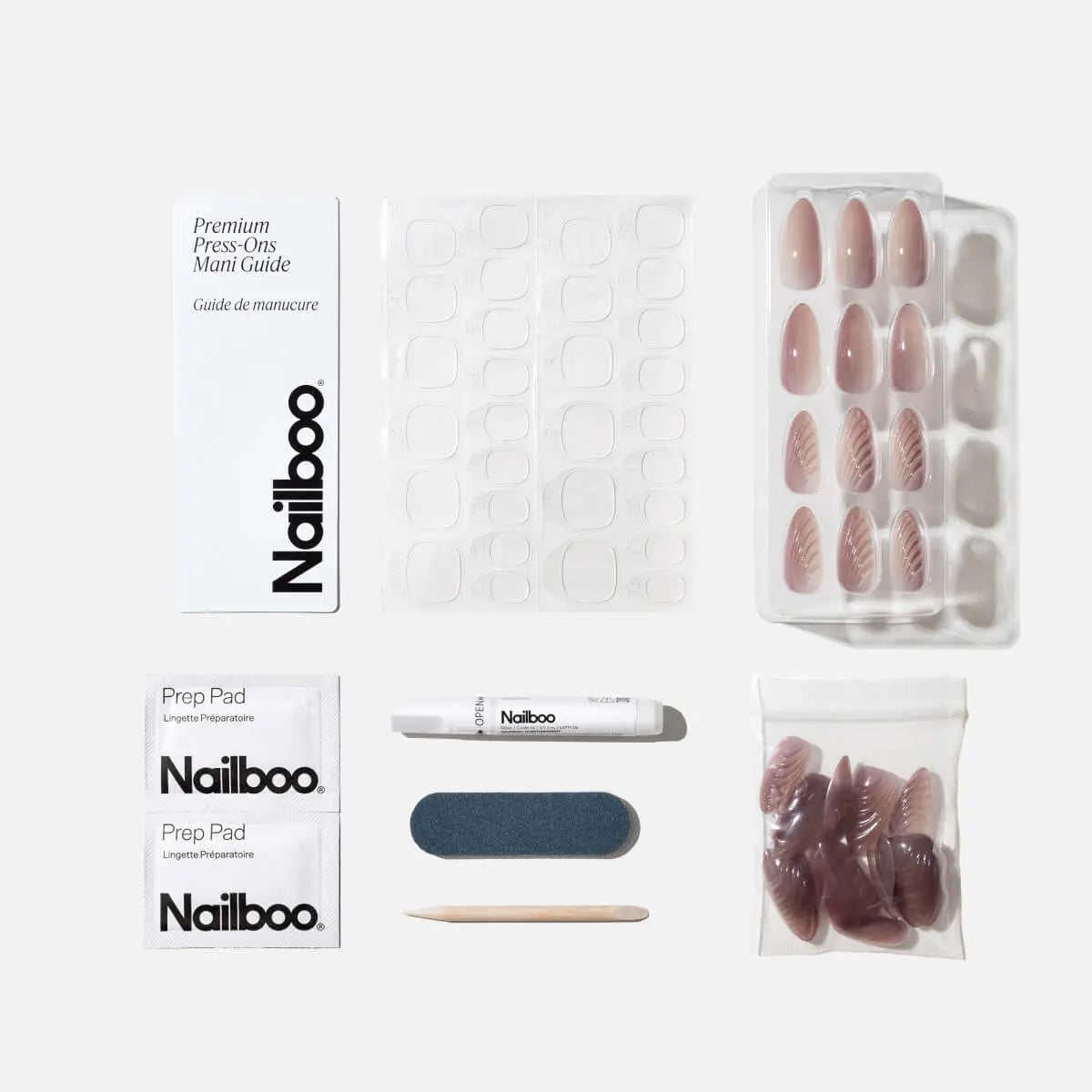 High Society Press On (Almond) Nailboo®