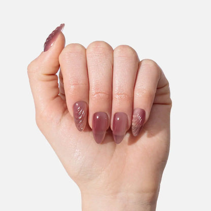 High Society Press On (Almond) Nailboo®