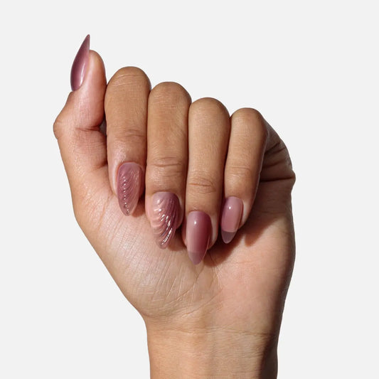 High Society Press On (Almond) Nailboo®