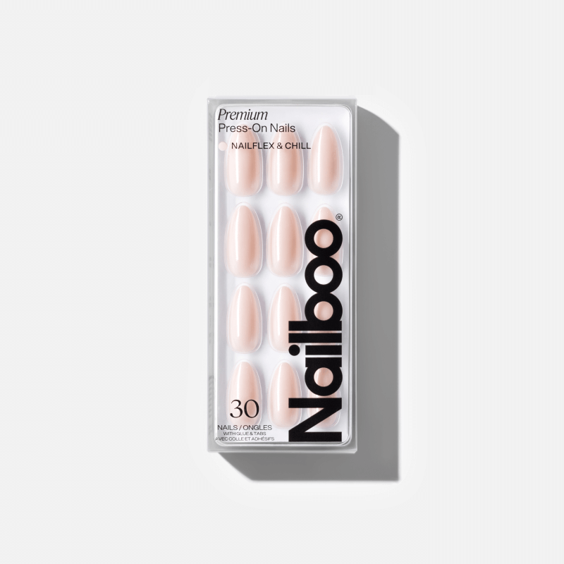 Nail-Flex and Chill Press On (Almond)