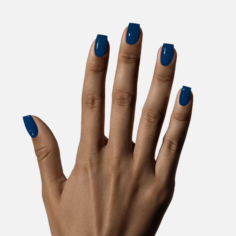Fall Nail Colors - Amazing Dark Navy Blue Fall Nail Colors If you consider  all-out navy mani too much, accentuate a couple of nails with a very dark  or neutral color and