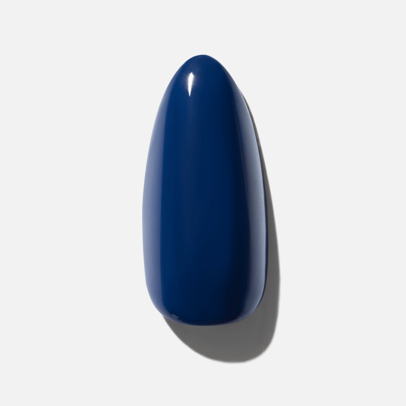 Ocean Blue Press On (Almond)
