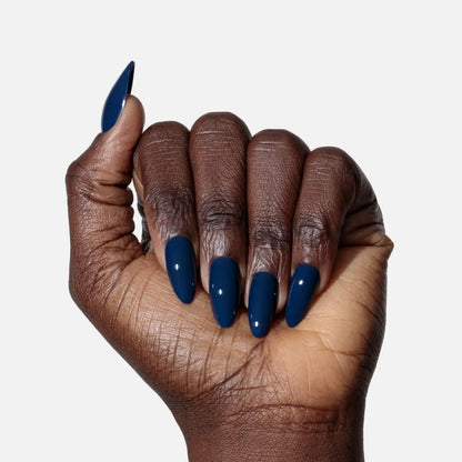 Ocean Blue Press On (Almond) Nailboo®