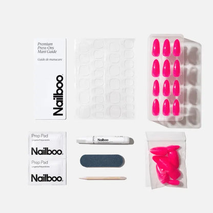 Pink Lemonade Press On (Almond) Nailboo®