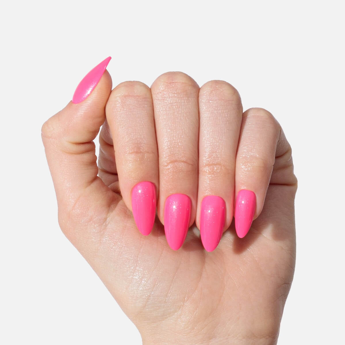 Pink Lemonade Press On (Almond)