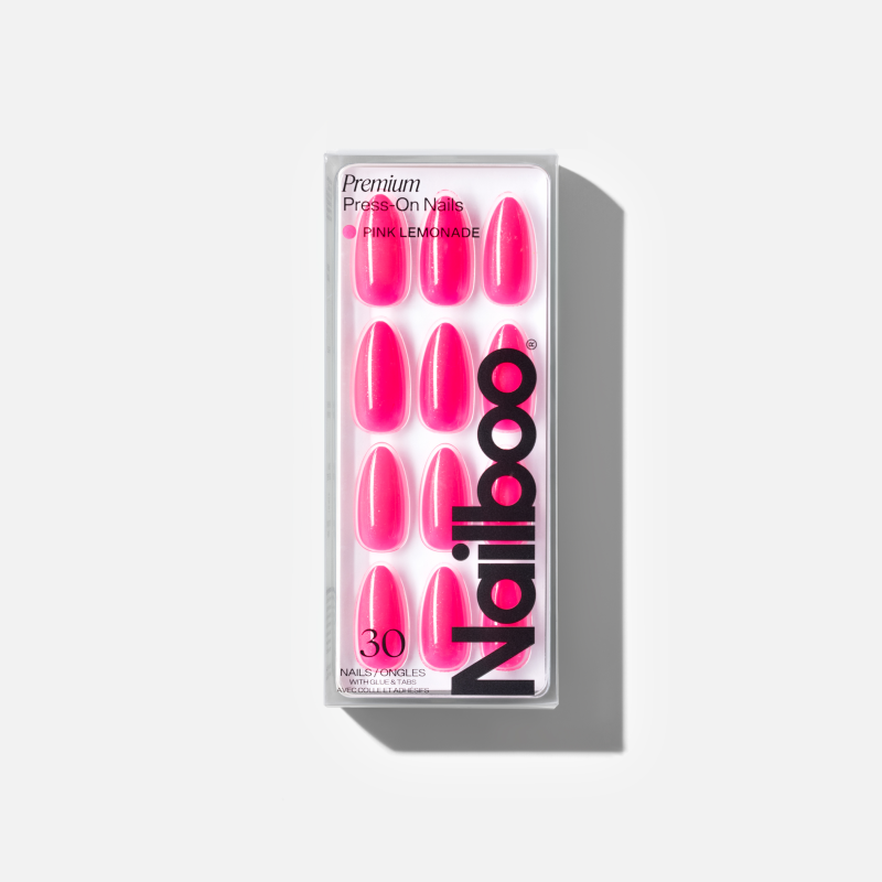 Pink Lemonade Press On (Almond)
