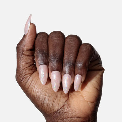Shine On Press On (Almond) Nailboo®