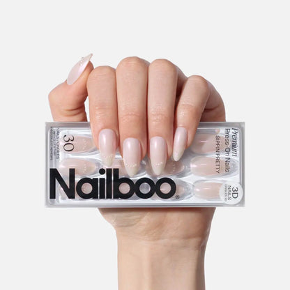 Sippin' Pretty Press On (Almond) Nailboo®