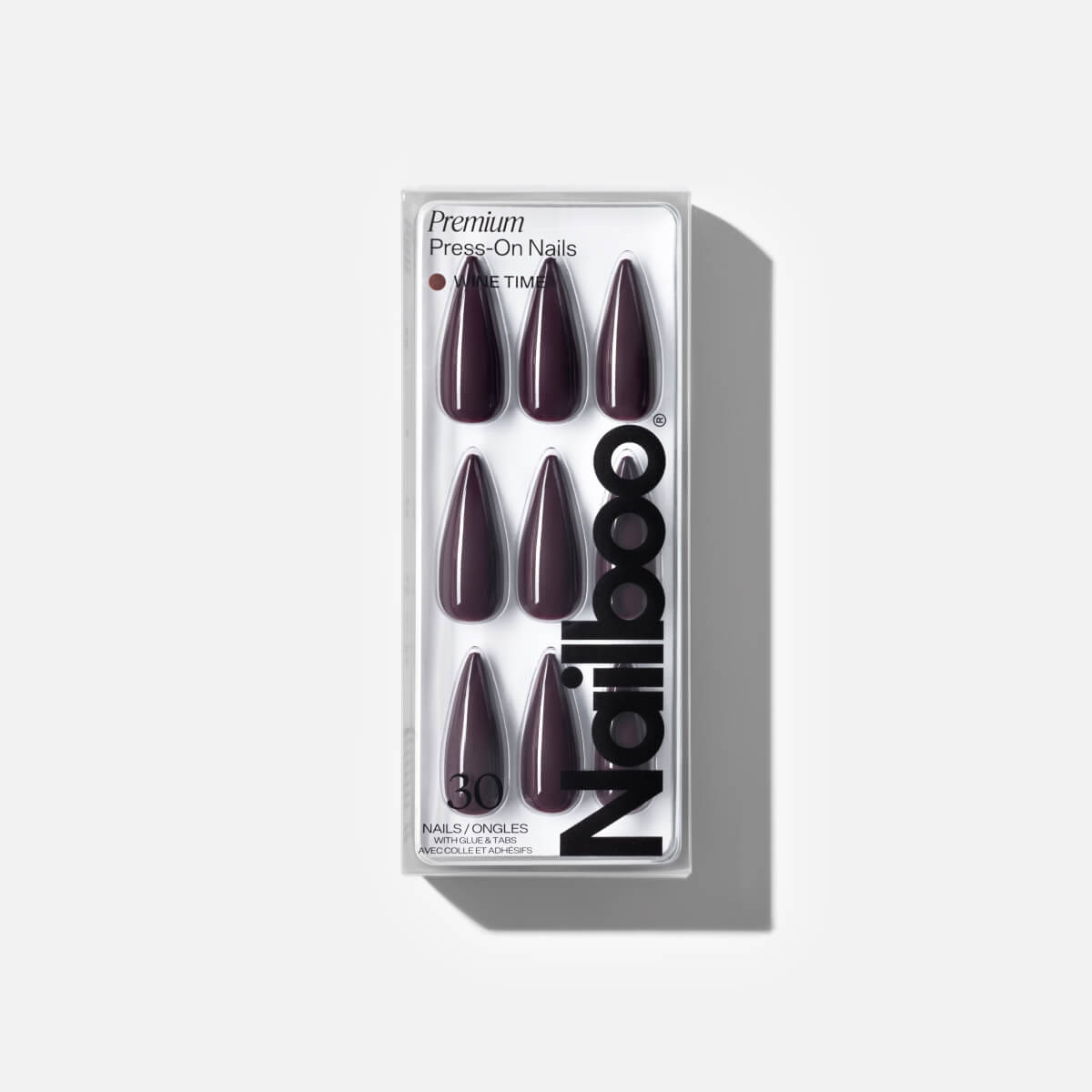Wine Time Press On (Stiletto)