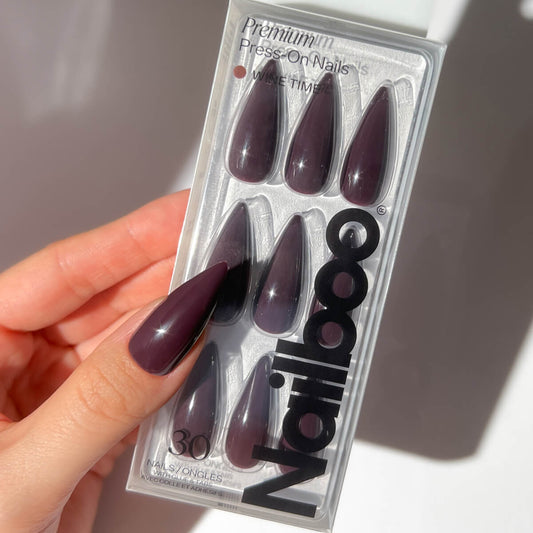 Wine Time Press On (Stiletto)