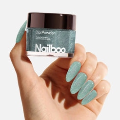 Glitter Groove Dip Powder Nailboo