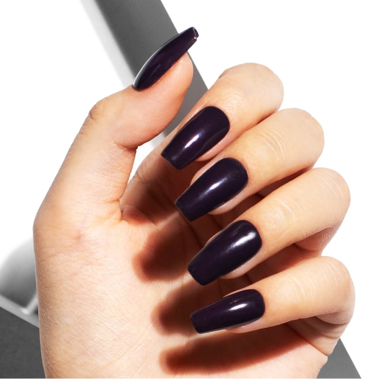 Plain Dark Purple Fashion Nail Trends Winter Stock Photo - Download Image  Now - Arts Culture and Entertainment, Bottle, Fashion - iStock