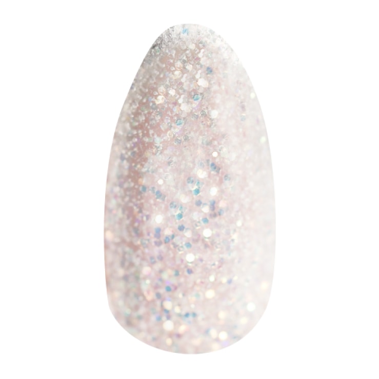 Sparkly White Nails, Get Stardust Nail Powder